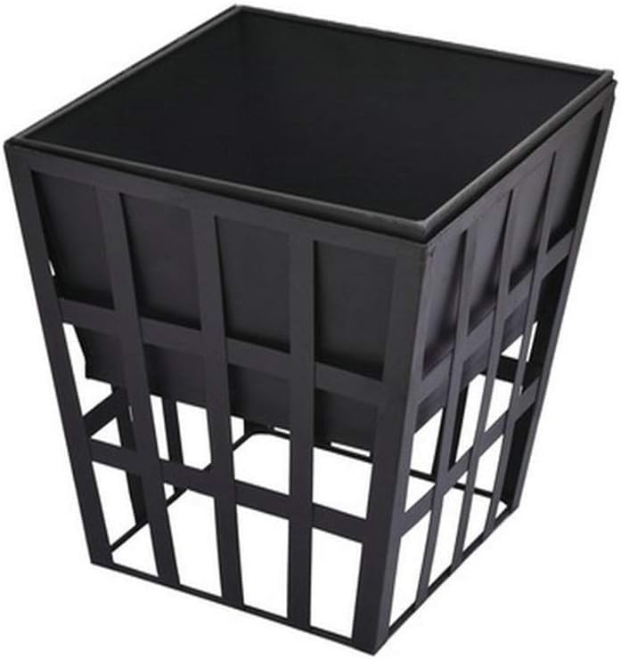 Outdoor Garden Metal Charcoal Fire Pit 500°C Camping Fishing BBQ Burner Bowl Multifunction Removable Stove Barbecue Grill Stand