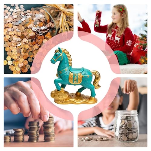 Caballo chino de decoración para oficina y salón elegante 5