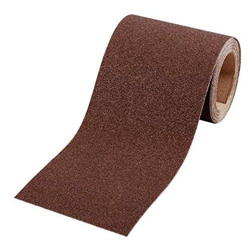 kwb Schleifpapier-Rolle – für Metall und Holz, K-60, 93 mm x 5 m, Korund
