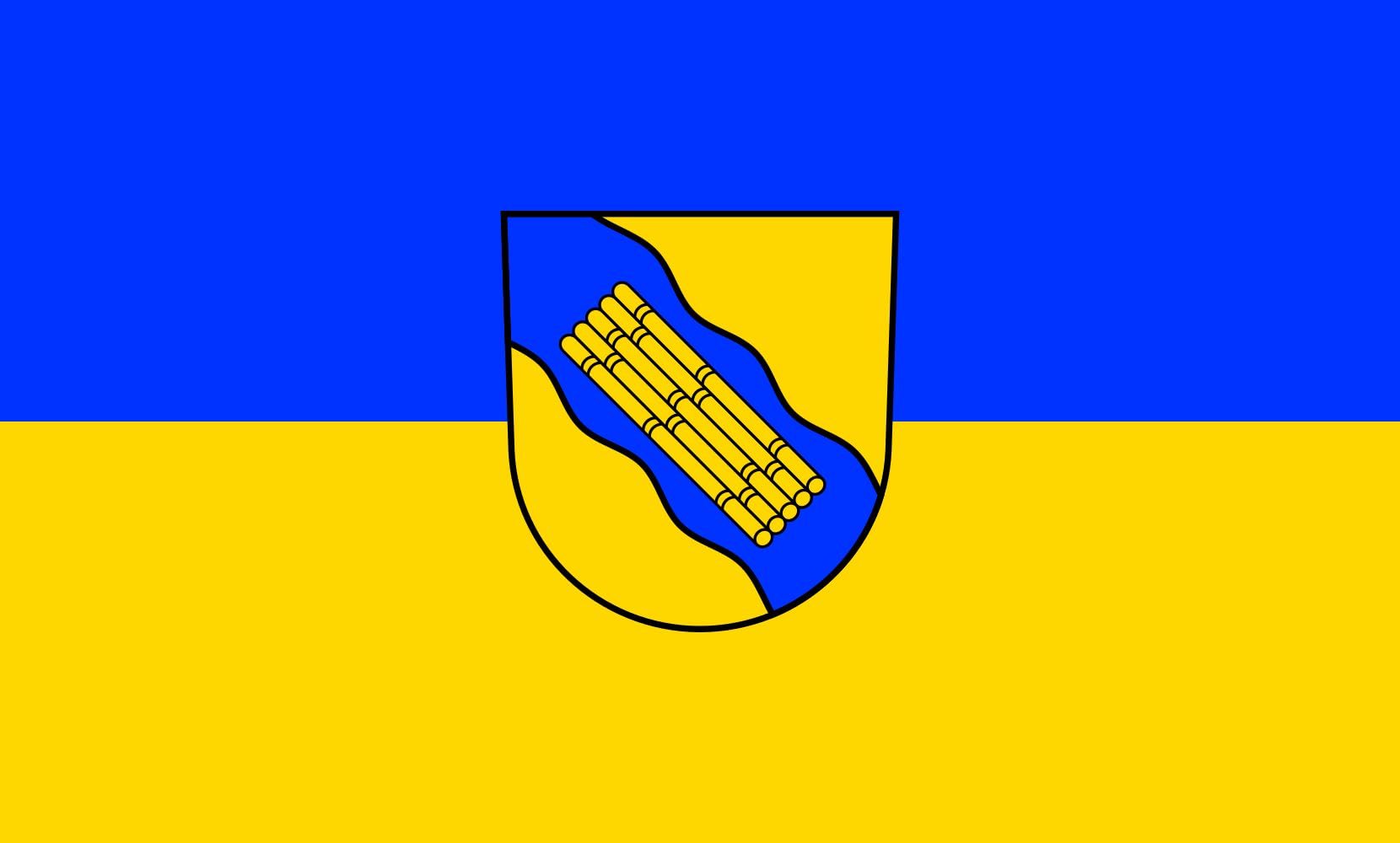 Drapeau Enzklösterle grand format pavillon paysage 1.35m² pour mât extérieur