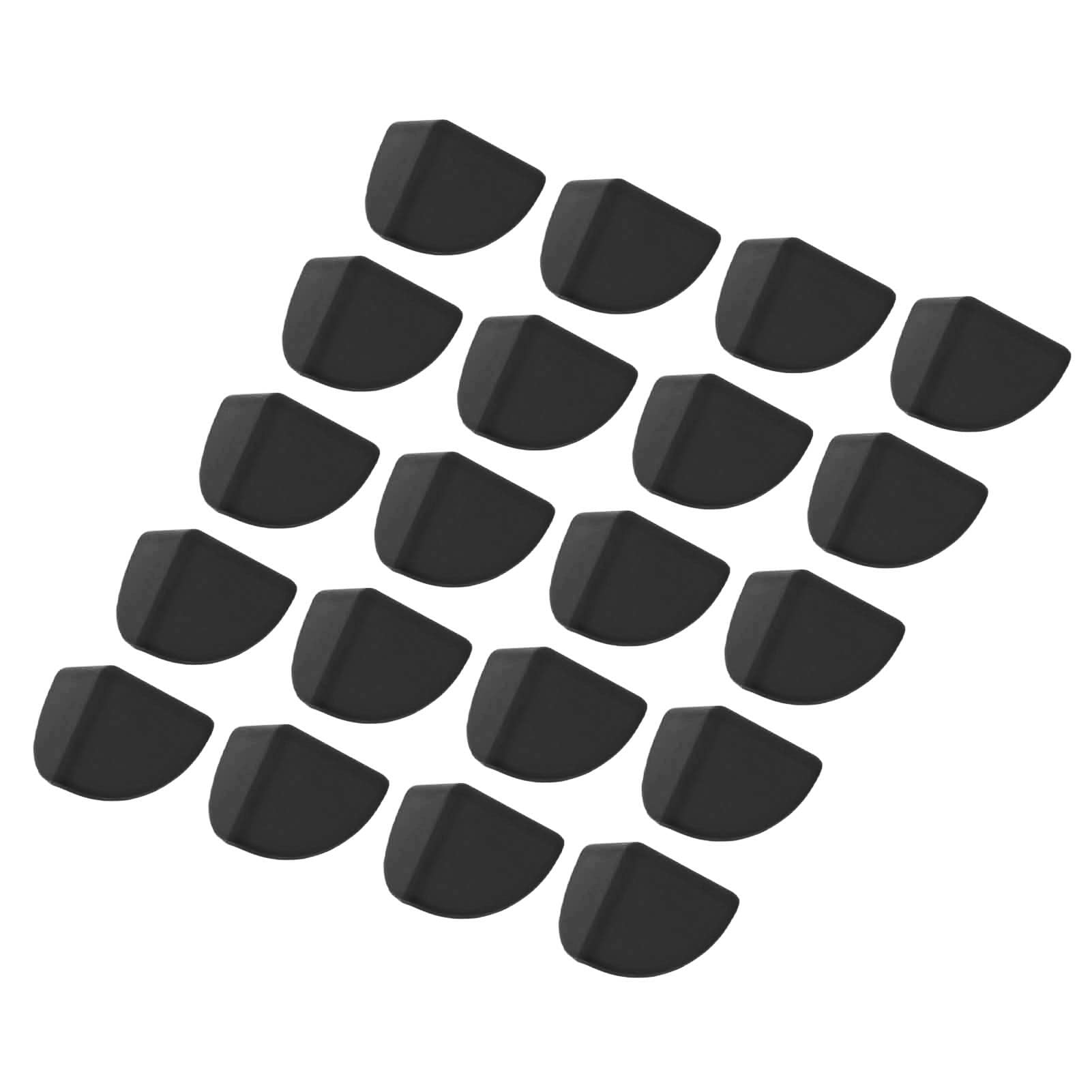 Anti collision coin de table en silicone noir pour la sécurité des enfants