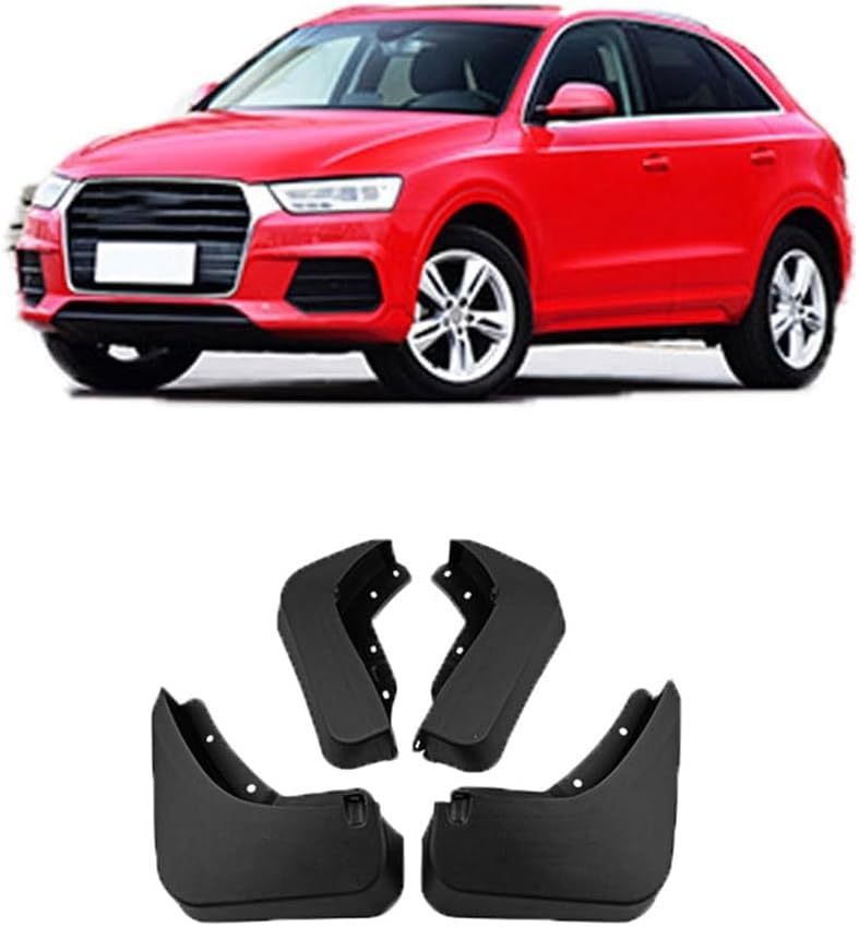 4 Pcs Car Mud Flaps,Compatible with Audi Q3 2016-2018,car External Accessories