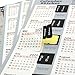 GoldenSunny Calendar Stickers from January 2020 to June 2021 for Planner, Journal, Notebook, 72 Monthly Planner Tabs with Week Numbers and Holidays - 4 Sets