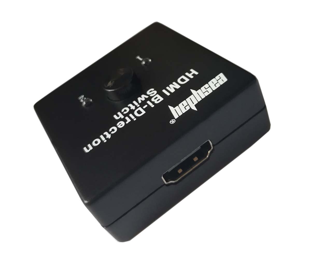 EULAN 2-Port HDMI 2.0 Bi-Directional Switch 2x1 HDMI Switcher & 1x2 HDMI Splitter Selector Supports Ultra HD 4K 3D 1080P HDCP 2.2