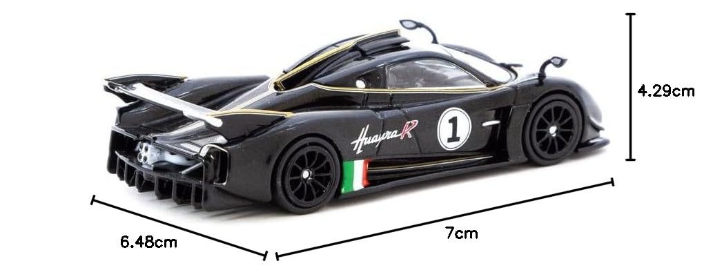 Amazon | Pagani Huayra R #1 ネロオロ ブラック Global64シリーズ 1