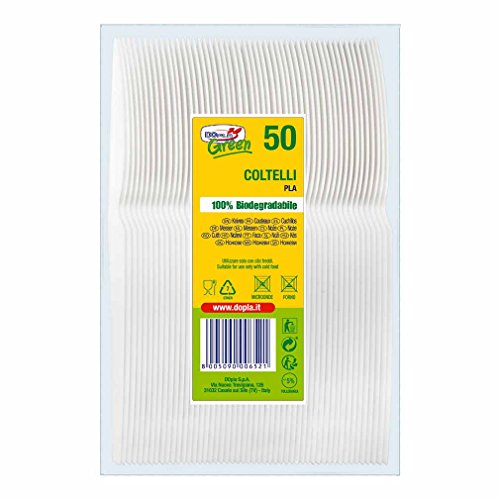 Dopla Green Coltelli Compact Pla - 50Pz