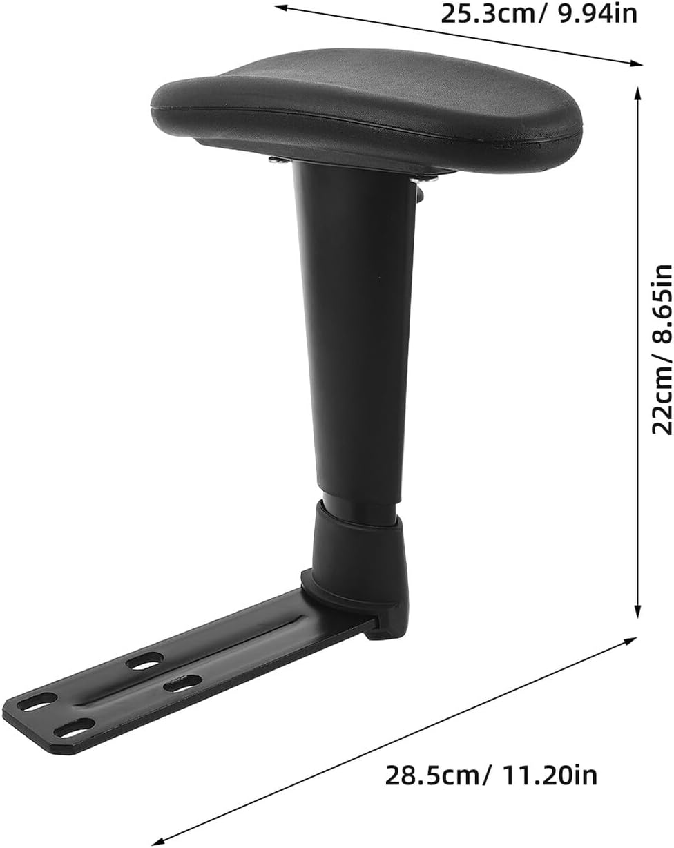 Garneck Replacement Armrest for Office and Gaming Chairs Soft PU Thick Padding Elbow Support Computer Chair Parts Easy Installation Ergonomic Cushion