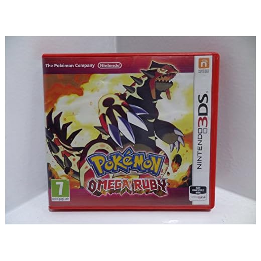 Pokemon Omega Ruby 3DS Game