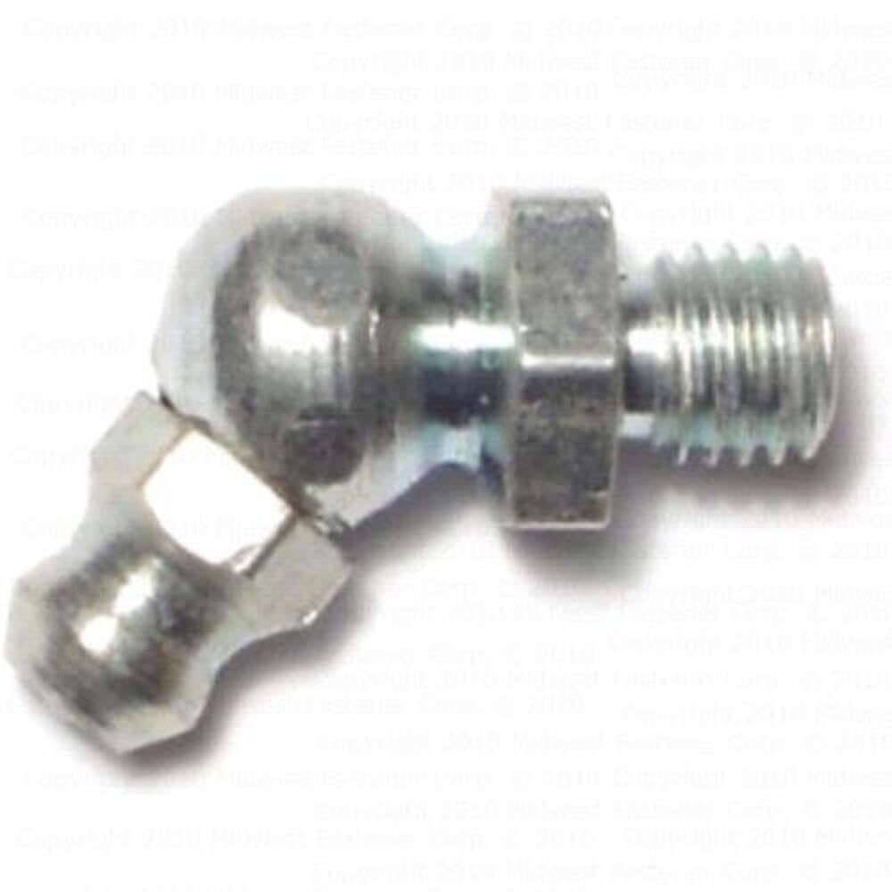 Midwest Fastener 37442 1/4-28 45 DEG Grease FIT 37442 (6 Pieces)