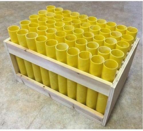 Fireworks Mortar Vertical Rack 50 Shot with 1.75" Fiberglass Tubes Included
