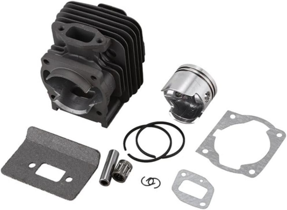 40MM 52CC Cylinder Assembly Piston Kit Ring Pin Clip 1E40F-5 40-5 BG520 CG520 Compatible With Automotive Motorcycle Parts