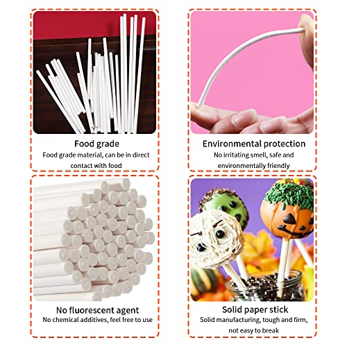 YOUYIKE Bastoncini per Pops, 200 Pezzi Bastoncini