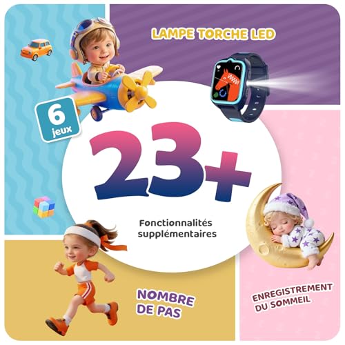 Montre connectée enfant Blackview 4G avec localisation GPS et appels