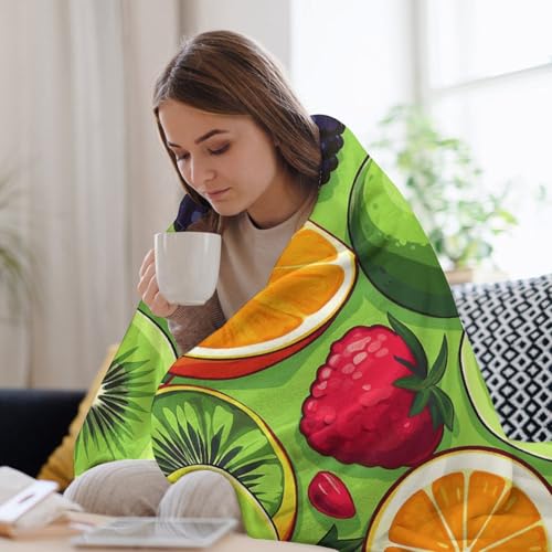 Couverture douce en microfibre pelucheuse jeté de lit et canapé - 8