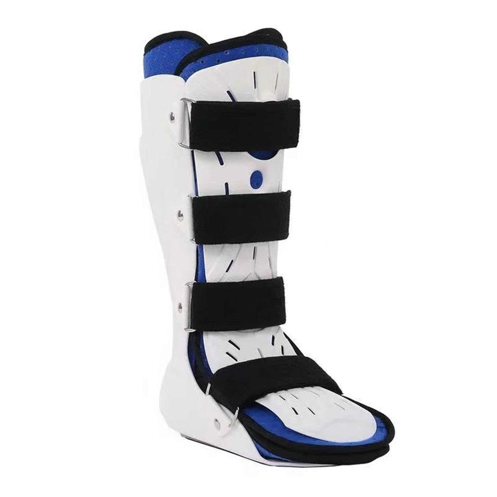 Tobillera Ortopédica para Tobillo Y Pie, Ortesis Acolchada para Tobillo Y Pie Caído, para Lesiones De Tobillo Y Pie, Esguince, Fractura, B Derecha, L