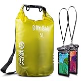 Outdoormaster ドラム型ドライバッグ 5L イエロー