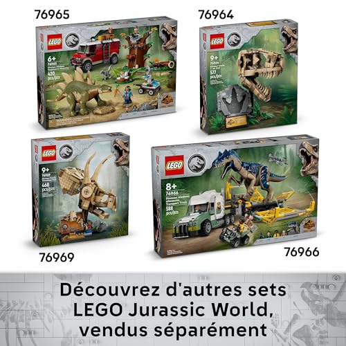 LEGO Jurassic World Petite Mangeuse : la Femelle T Rex - Jouet de Construction pour garçon dès 7 Ans - Dinosaure à Exposer - Tête, Queue et mâchoires Mobiles 76967