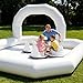 16.5x16.5ft Inflatable Bmper Car Arena - Heavy-Duty PVC Inflatable Bumper Car Track, Portable Race Track for Kids Parties, Events, Rental Businesses