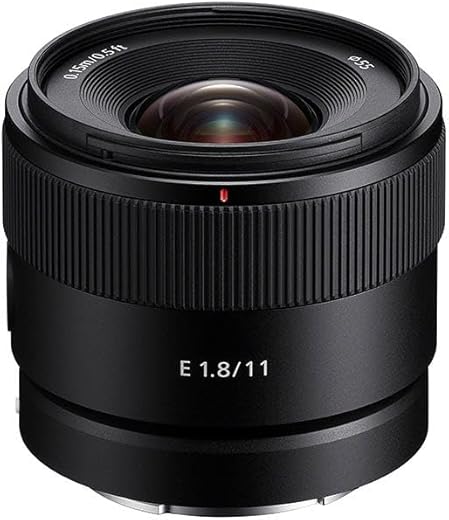 Sony E 11Mm F1.8 | Ultra-Wide-Angle Lens Prime for Aps-C Cameras, Content Creators (Black)