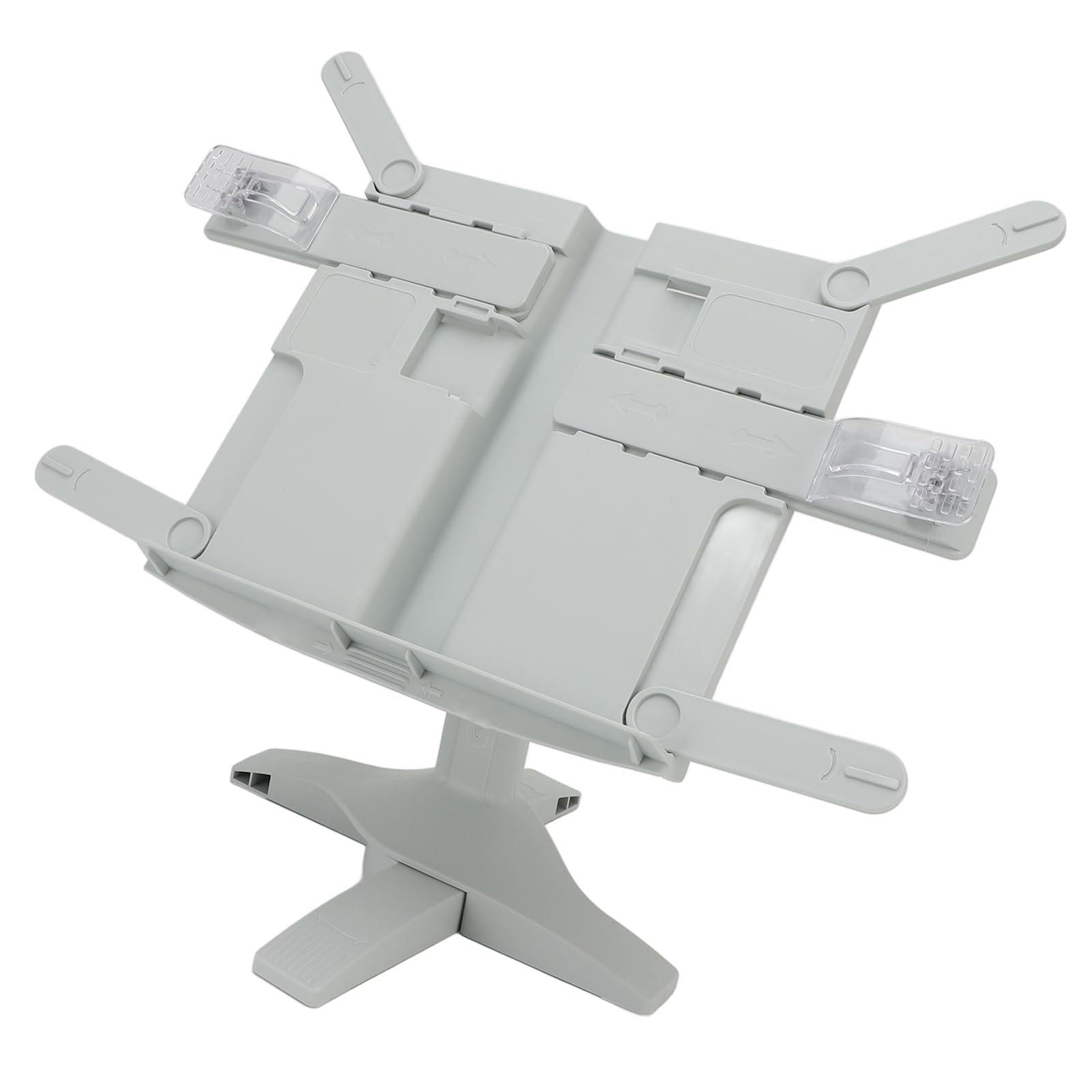 Book Stand for Reading, Adjustable Reading Rest Book Holder Foldable Cookbook Stand Recipe Book Holder for Recipes Textbooks Tablet Music Books (Matcha Green)