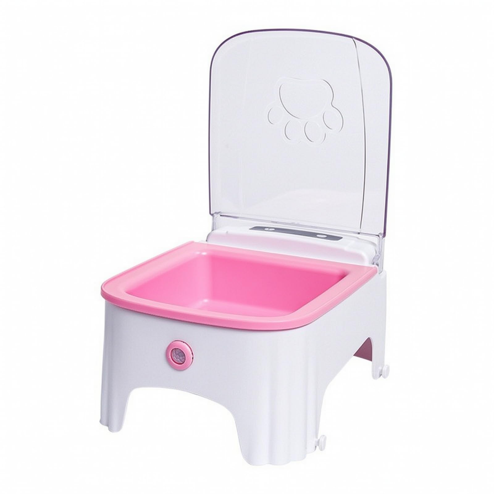Dispensador Comida Automático smontable Alimentador con mporizador Ajustable Higiénico Alimentador Inligen con Recipiens Extraíbles,