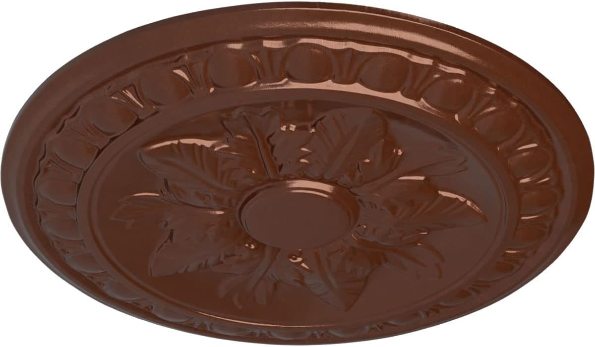 Ekena Millwork CM17EXCPSDecorative Ceiling Medallions Modeled After Original Historical Patterns & Designs, Copper Penny
