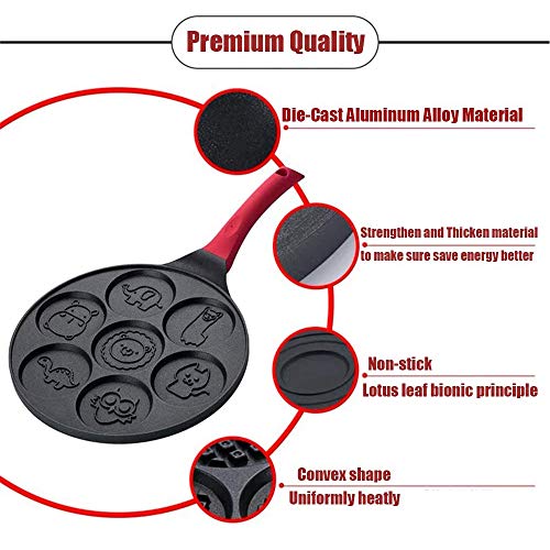 Basage Pancake Maker - Padella antiaderente per