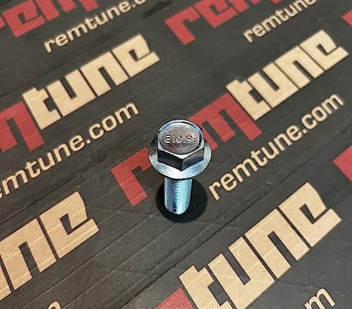Image of M12-1.25 x 40mm ISO Grade 10.9 Hex Flange Bolt - JIS B1189, Partially Threaded, Japanese Industry Standard Hardware (1pc)