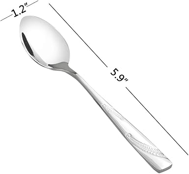 16-Piece Stainless Steel Teaspoon
