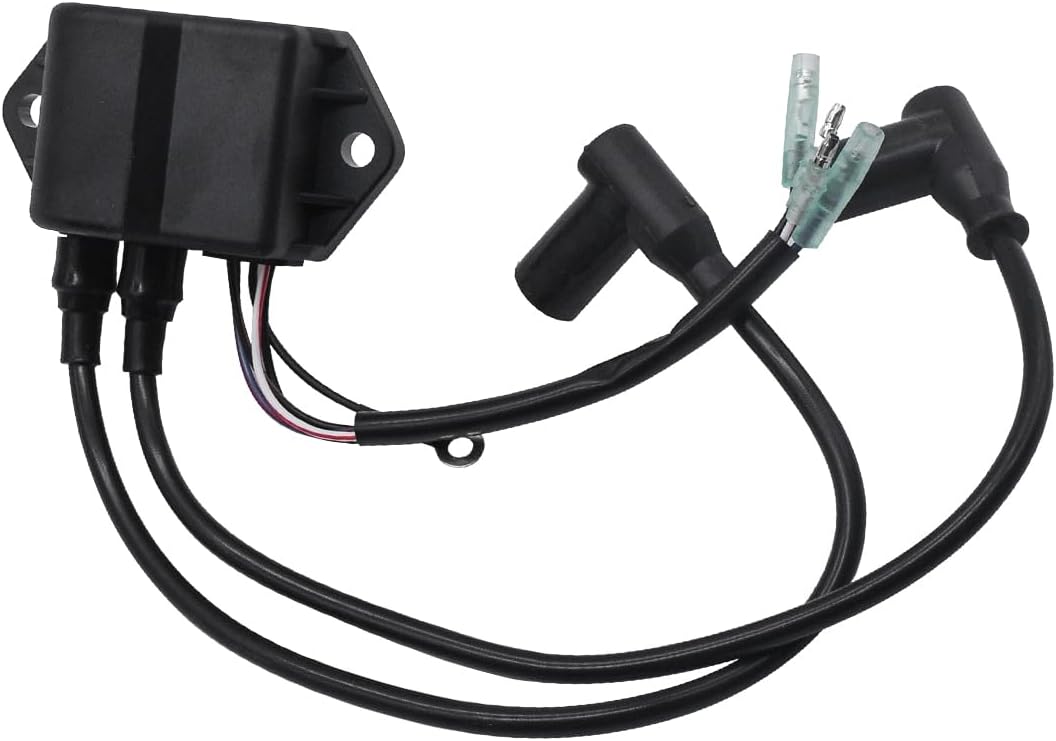 32900-96340 CDI unit with ignition coil fits for Suzuki 3290096340 32900-96310 32900-96320 32900-96330 Compatible with DT20 DT25 DT30 2-Stroke 20HP 25HP 30HP Engine Outboard