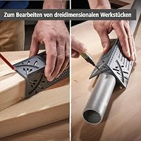 wolfcraft 3D-Gehrungswinkel - Messwinkel & Streichmaß für parallele Linien – Ansicht 2