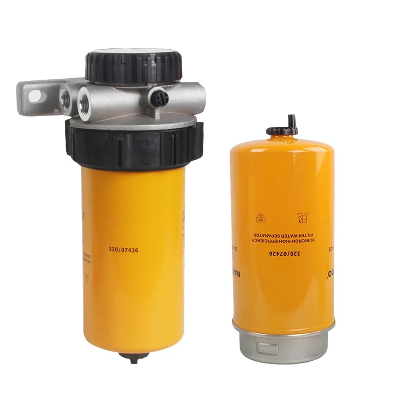 Filtro de combustible en línea 20/07426 MB-CX5110 Conjunto de filtro combustible con bomba electrónica para separador agua y para CAT JCB reemplazar(FILTER BASE)
