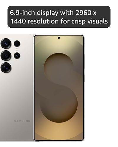 Amazon.com: SAMSUNG Galaxy S25 Ultra, 256GB 12GB RAM AI Smartphone