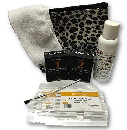   Rizador de vida de onda onda pestañas 10 piezas wimpern Styling Beauty Set Eyelash Perm