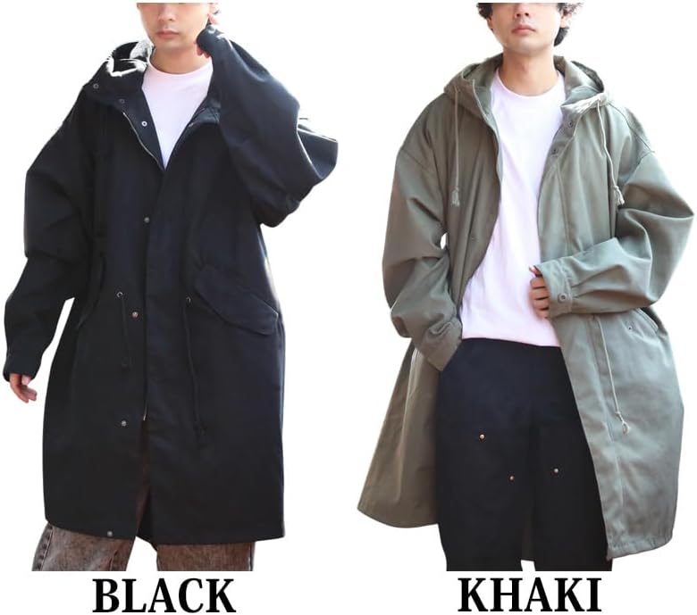 Amazon | 8(eight) (エイト) モッズコート メンズ ビッグサイズ