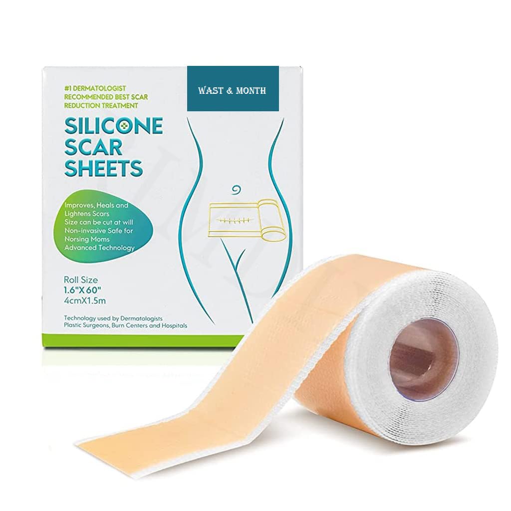 RIMDIXA Silicone Scar Sheets, Silicon gel sheets for Scars Transparent Medical Silicone Gel Tape for Scar Removal, Silicone Scar Tape Roll For Hypertrophic Scars and Keloids Caused by Surgery (B0D53RT93C) Amazon Price History, Amazon Price Tracker