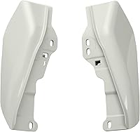 Vista 24 de HR3 Auburn Sunglo & Black Hole con escudo térmico de aire con marco medio deflectores compatibles con 2019 CVO Limited FLHTKSE Adecuado para Harley