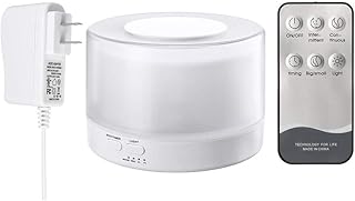 DKEE Humidificateur à Machine D'aromatherapy De Lampe D'arome Favorable À l'environnement De L'économiseur Favorable À l'environnement Coloré De L'humidificateur 700ml De LED 700W 700