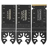 Dremel MM488B Oscillating Multitool Blade Variety Pack, Universal Flush Cut Saw Blades