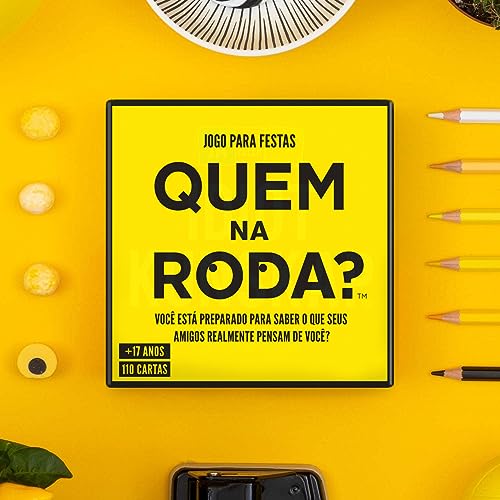 Quem na Roda - Party Game da Hygge Games, Para Amigos