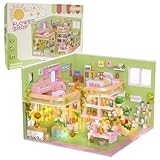 【PRODUCT SIZE】Package box size:32.9cm/12.95inch × 8cm/3.15inch × 22.9cm/9.02inch. The Flower Shop Building Kit(After assembling)18cm/7.1inch(length)×18cm/7.1inch(width)×13.4cm/5.3inch(high)