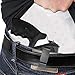 Houston Gun Holsters IWB Revolver Holster – Concealed Carry Holsters for Revolvers, ECO Leather Hand Gun Holster with Suede Interior, Fits K, L, M, N Frames, 5 & 6 Shot, 3.5