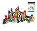 New & Unique Knight & Dragon Castle Wooden Building Block Set for Toddlers Preschool Age - Hardwood Plain & Colored Small Wood Blocks for Children - Basic Educational Kids Build & Play Toy