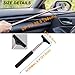 LJDJ Car Rearview Mirror Wiper 2 Pack Universal Automotive Car Accessories Telescopic Auto Mirror Squeegee Cleaner 98cm Long Handle Portable Car Cleaning Tool Mirror Glass Water Mist Cleaner