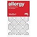 16x25x1 Air Filter ALLERGY by AIRx Filters MERV 11 Pleated 16x25x1 Furnace Filter for HVAC Systems - Made in the USA - Box of 6