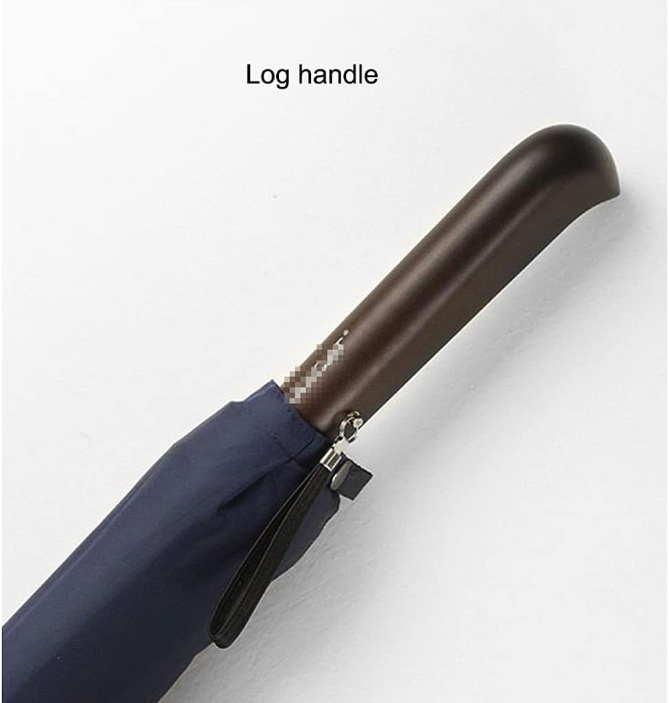 Golf Umbrella for Business Retro Windproof Umbrella with Wood Handle Oversized Stick Umbrella for Women and Man Golf Umbrella for Adults Men Women