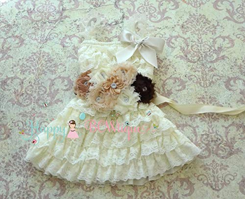 rustic flower girl dresses amazon