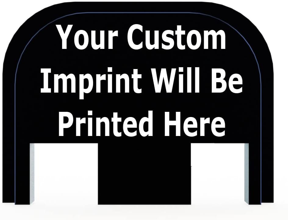 Personalized Slide Rear Cover Back Plate Custom for Glock 19 17 gen 3 4 5