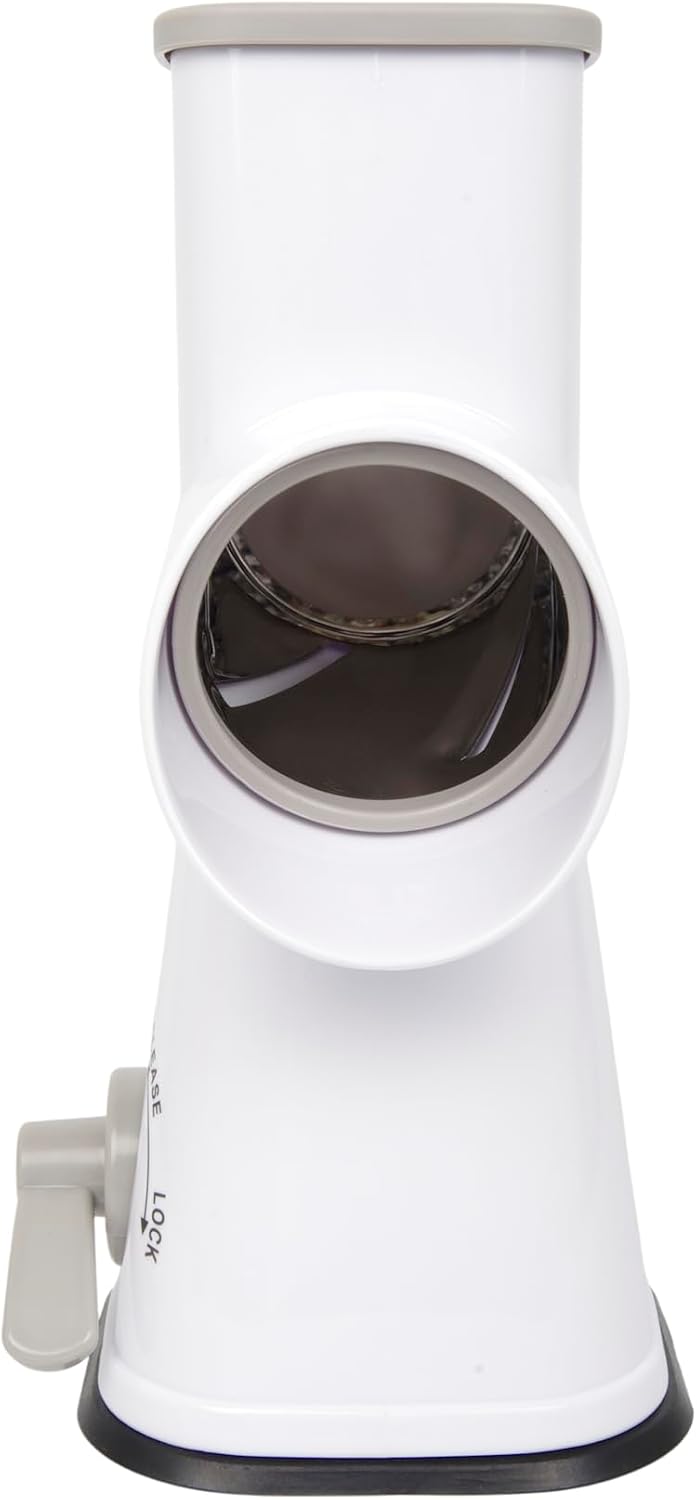 Kitchen utensils - 3 drum grinder - Vegetable grinder - Easy to use - 3 interchangeable drums - Base with suction cup - Versatile - Healthy food