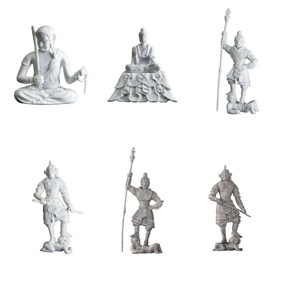 Amazon.co.jp: 和の心 仏像 肆 6種セット ガチャガチャ カプセル